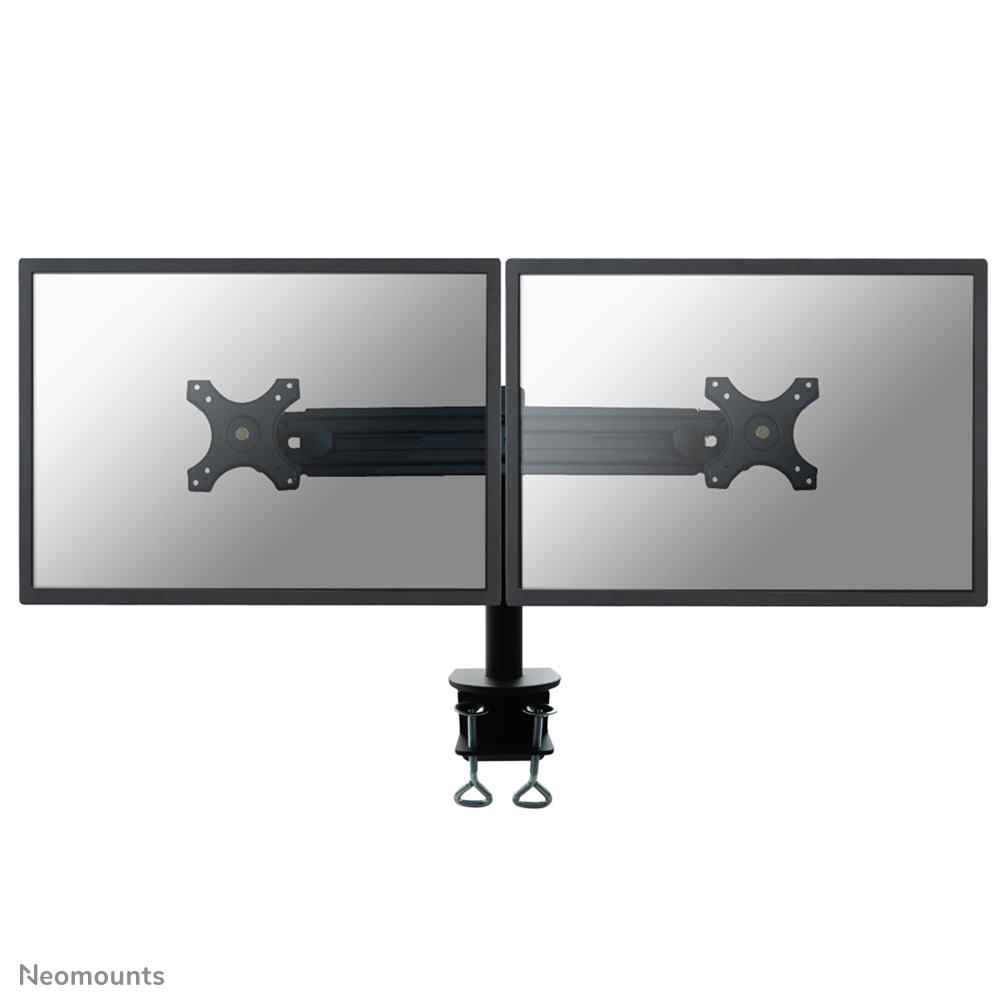 [1876248000] Neomounts Tilt/Turn/Rotate Dual Desk Mount (clamp) Monitor arm 19-30 inch Clamp 8 kg 48.3 cm Flatscreen Accessory Mounting Kit Accessories FPMA-D700D