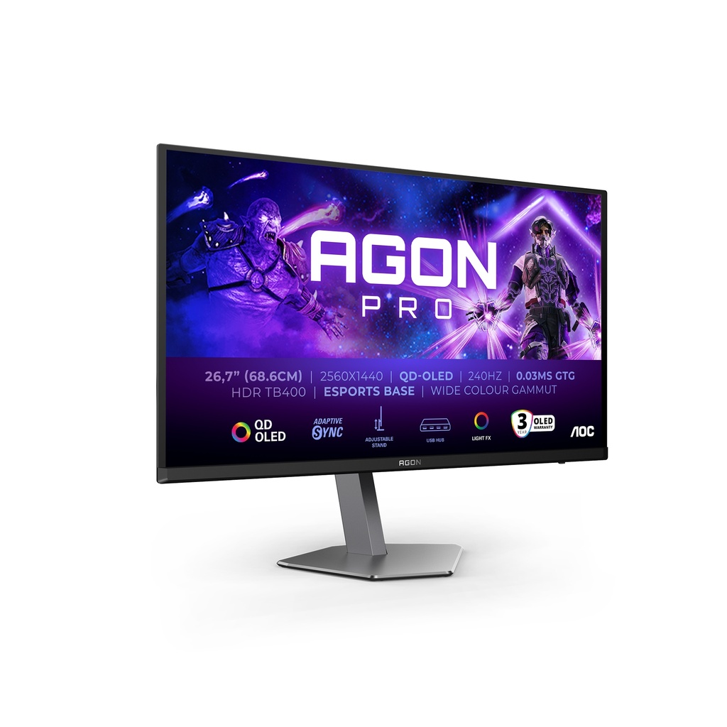 [19043080000] AOC AG276QZD2 27 Flat Screen 67.3 cm Monitors