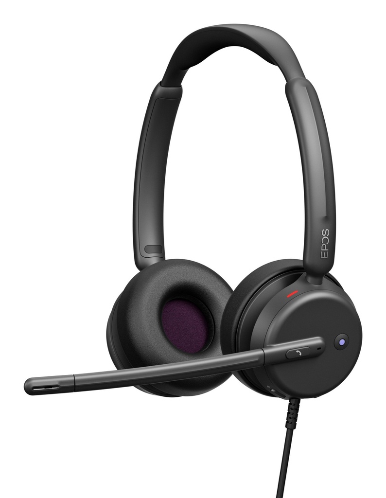 [19085860000] EPOS Headset Impact 460T 20 KHz 2 M - 7 Audio Equipment 1001253