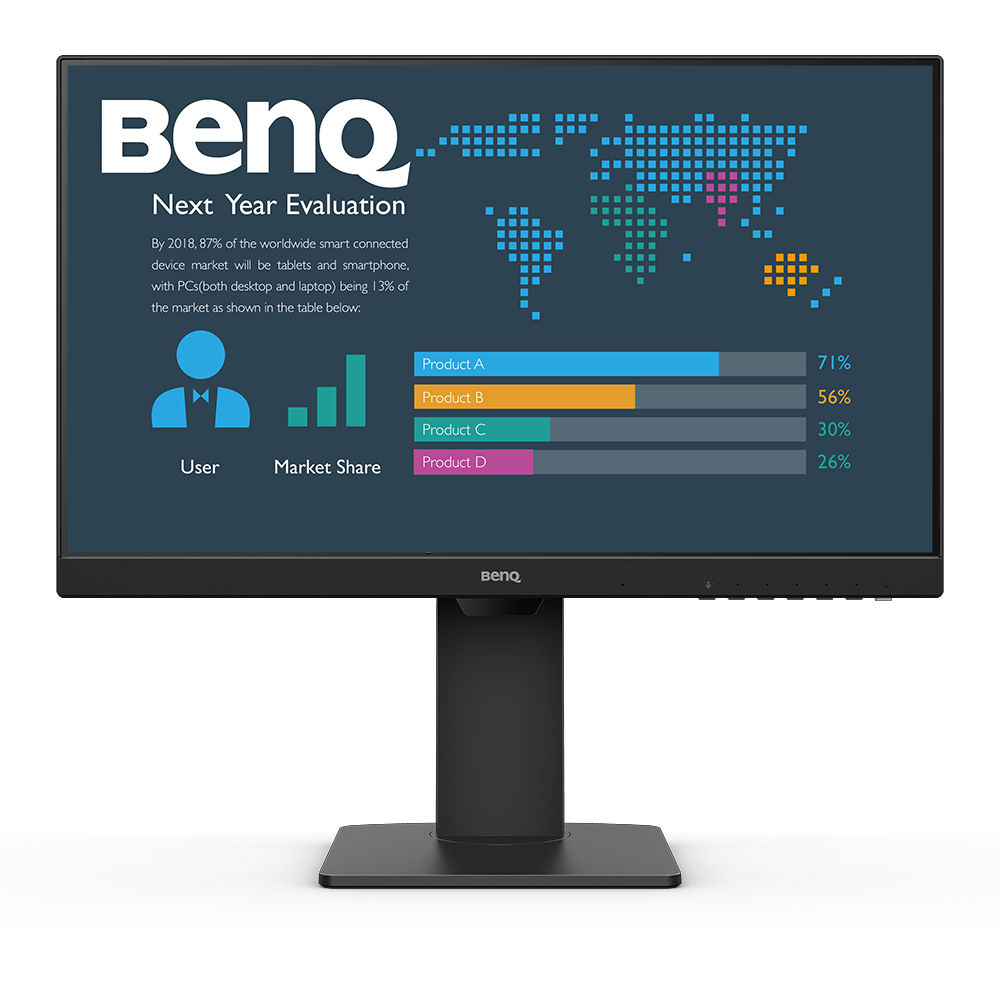 BenQ BL2486TC LED-Monitor 23.8-inch (23.8 inch) 1920 x 1080 Full HD (1080p Flat Screens