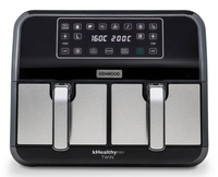 Kenwood Electronics kHealthy Fry Twin Heißluftfritteuse HFM20.000 MB Household Small Appliances