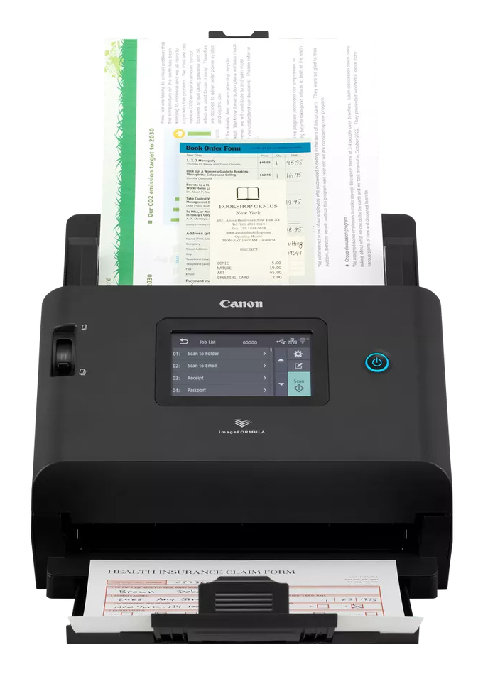 [19341160000] Canon image formula Dr-S350Nw scanner Document Scanners A4 6897C003