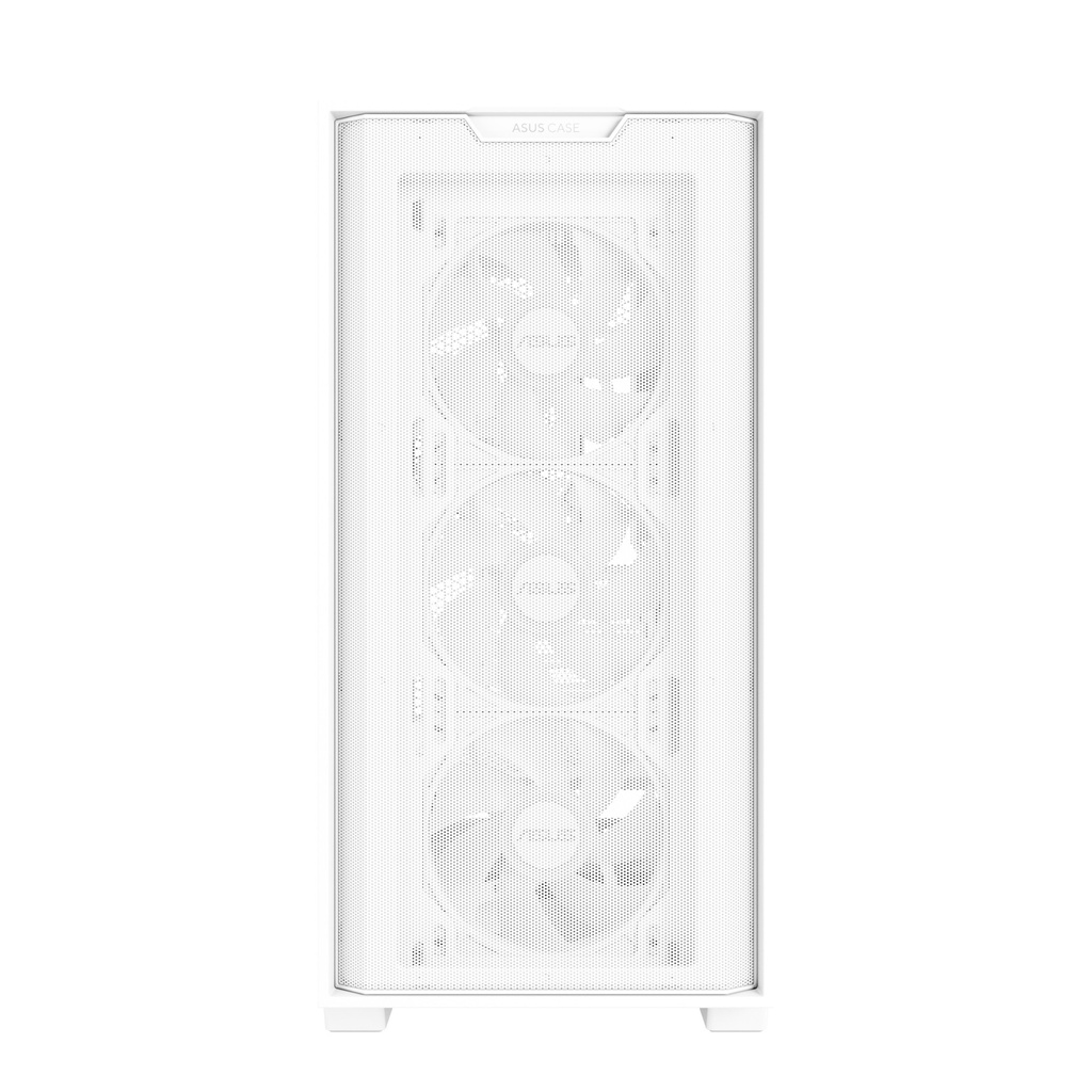 [19347437000] ASUS A21 Plus TG ARGB White PC case Tower Micro/Mini/Flex-ATX Cases