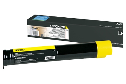 [1942882000] Lexmark C950X2YG C950 Yellow Extra High Yield Toner Cartridge (24K) Cartridges