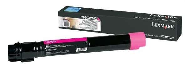 Lexmark 24000 pages Magenta 1 PC(s) Original Toner Cartridges C950X2MG