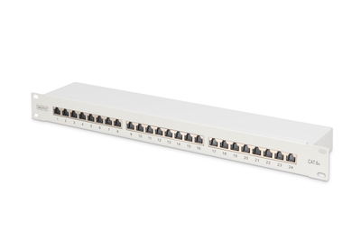 DIGITUS CAT 6 A, class EA patch panel, shielded Network Accessories