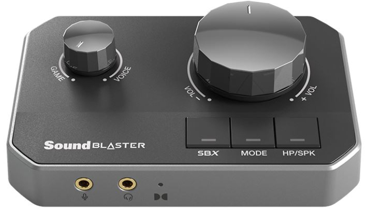 Creative Labs sound card 70SB190000000 Sound Blaster G8 Black Sound Card Sound Cards
