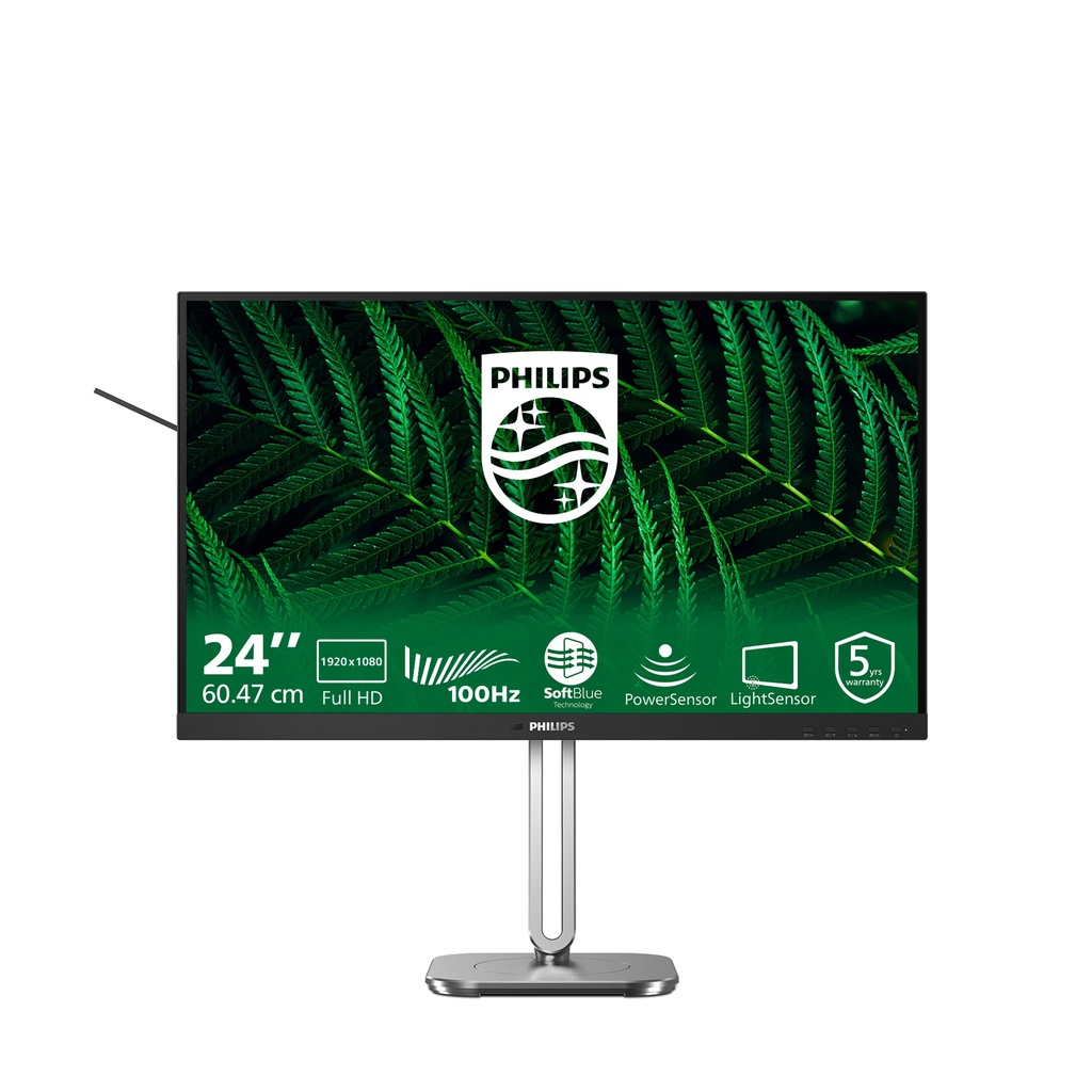 Philips Monitor 24B2G5200 00 Flat Screen 23.8-inch 24 Inch 5kg Monitors 24B2G5200/00
