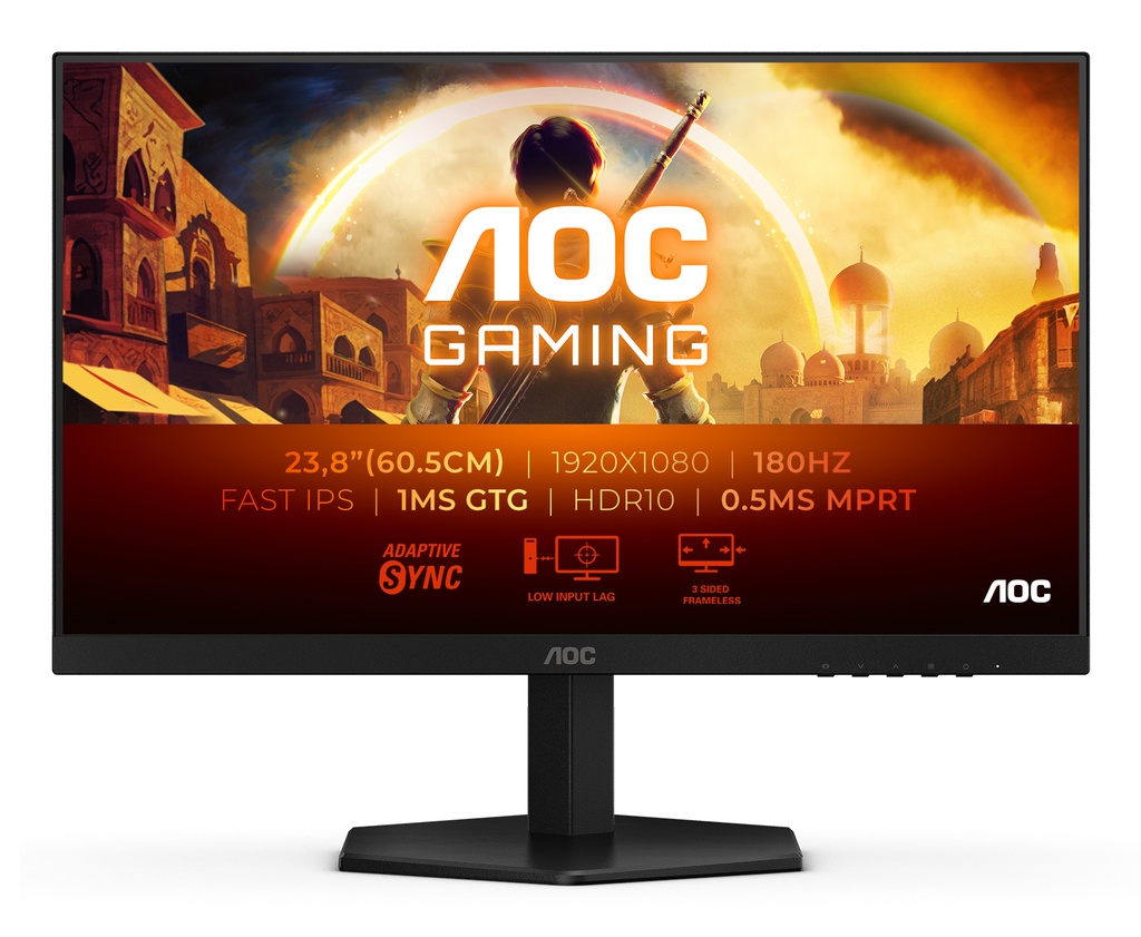 [20136105000] AOC Gaming 24 Flat Screen 23.8-inch Inch Monitors 24G42E