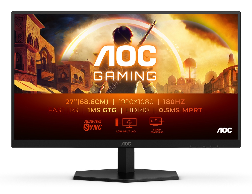 AOC G4 27 inch Flat Screen 27-inch - 28" 1 ms Monitors 27G42E
