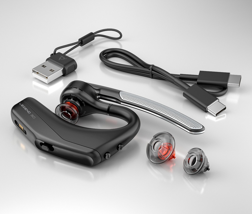 [20150824000] Poly Voyager Legend 30 Headset Headset Mono Audio Equipment