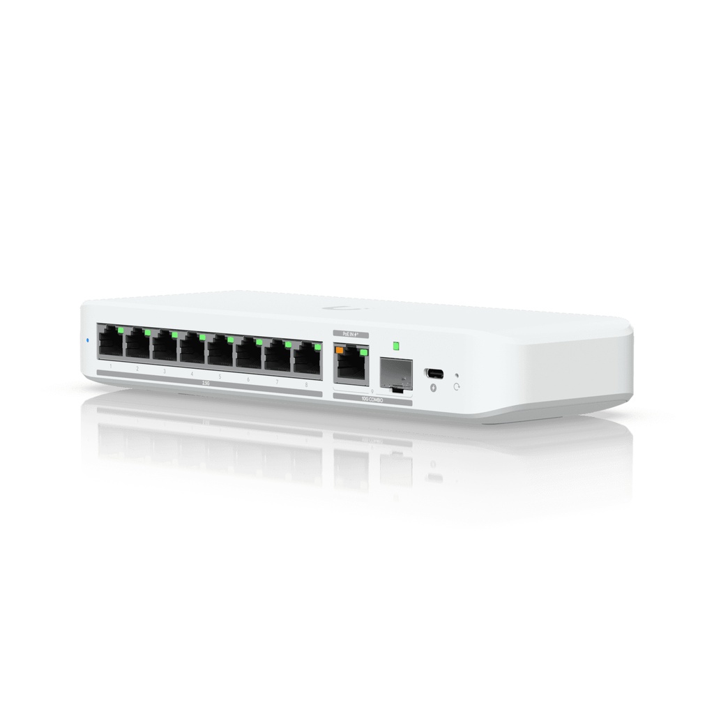 [20151940000] Ubiquiti UniFi 8 Port Switch USW-FLEX-2.5G-8 Network Equipment