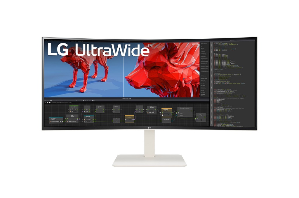 [20159393000] LG ultra-wide 38BR85QC-W Monitor Flat Screen 96.5 cm 37 Inch 1 ms Monitors 38BR85QC-W.AEU