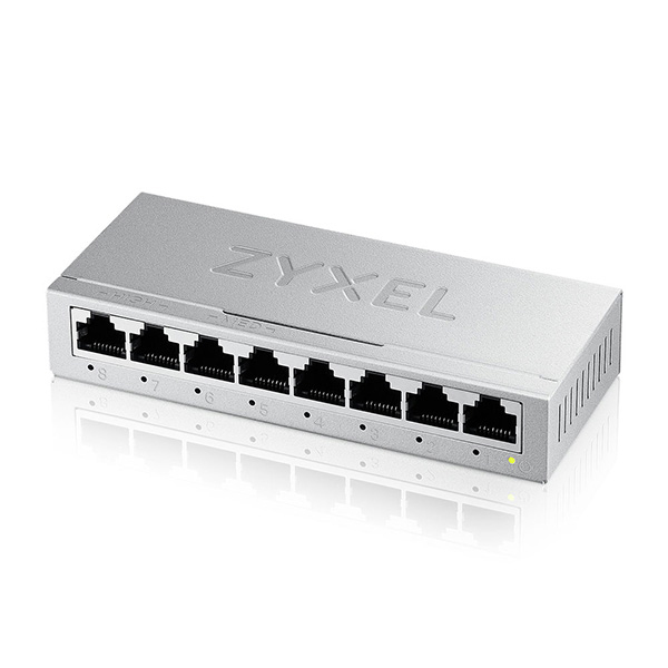 [20221005000] ZyXEL GS-108B v5 desk-top Switch 1 GBps Network Equipment GS-108BV5-EU0101F