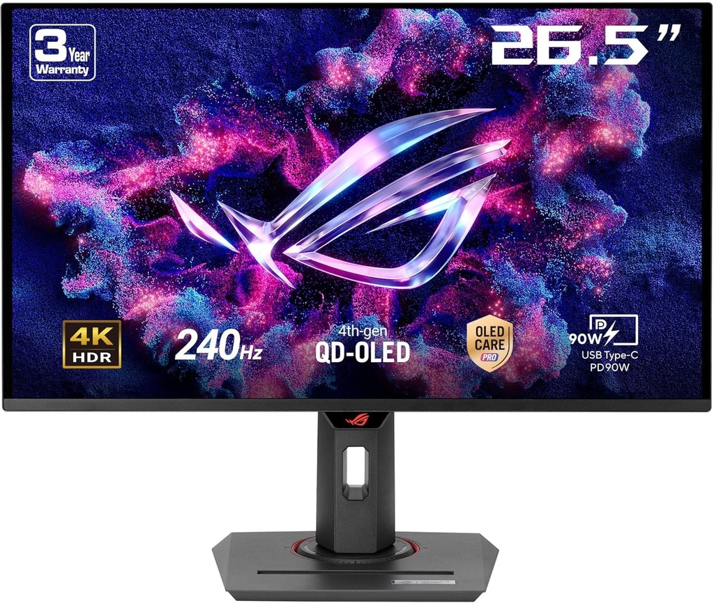 [20325730000] ASUS Rog Strix Xg27Ucdmg 27 Oled Flat Screen 67.3 cm 27-inch - 28" 1 Monitors 90LM0B20-B01971