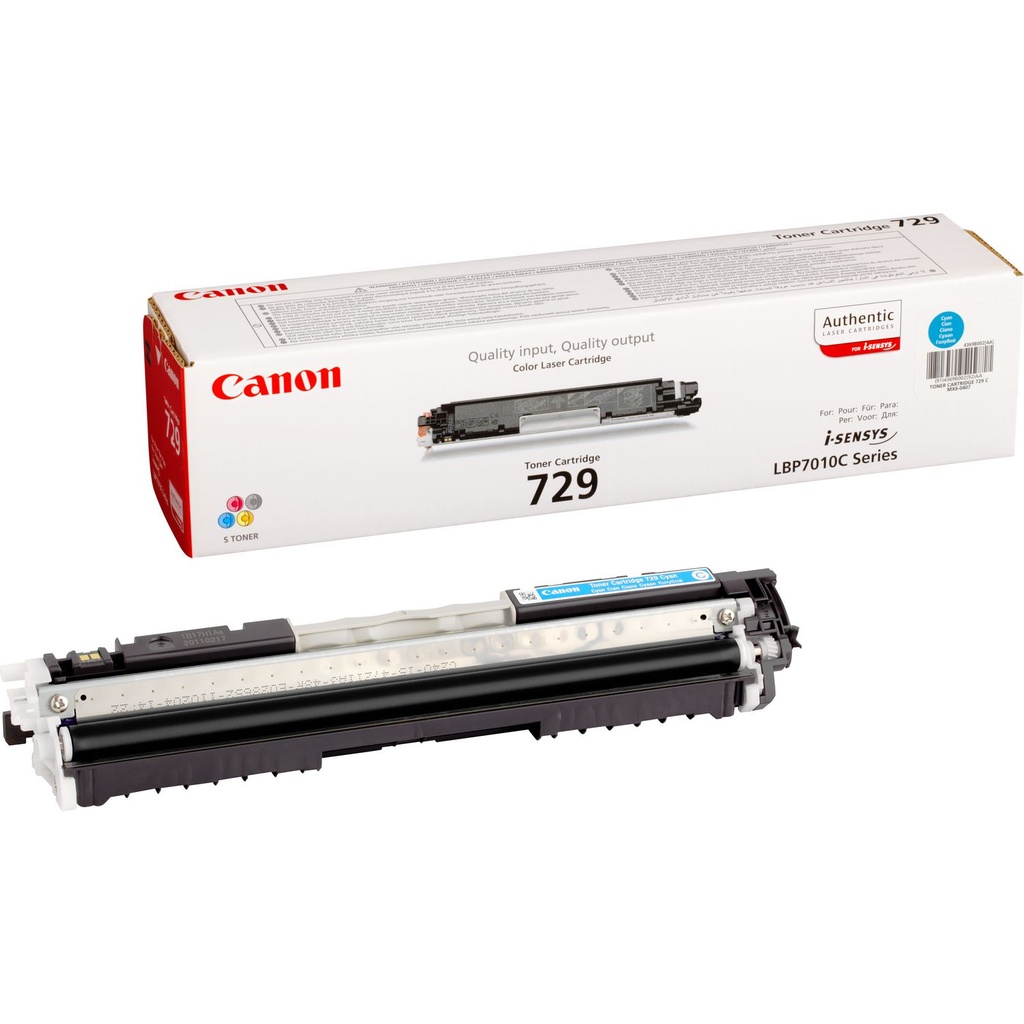 Canon Toner 729 c Cyan 4369b002 Original Toner Cartridge Toner Cartridges