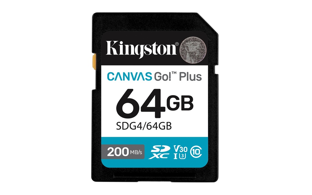 [20631502000] Kingston Sdxc Canvas Go Plus Gen4 Extended Capacity SD (SDXC Flash Memory