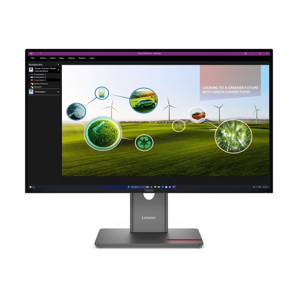 [20667371000] Lenovo ThinkVision P27q-40 27 inch Flat Screen 27-inch Monitors
