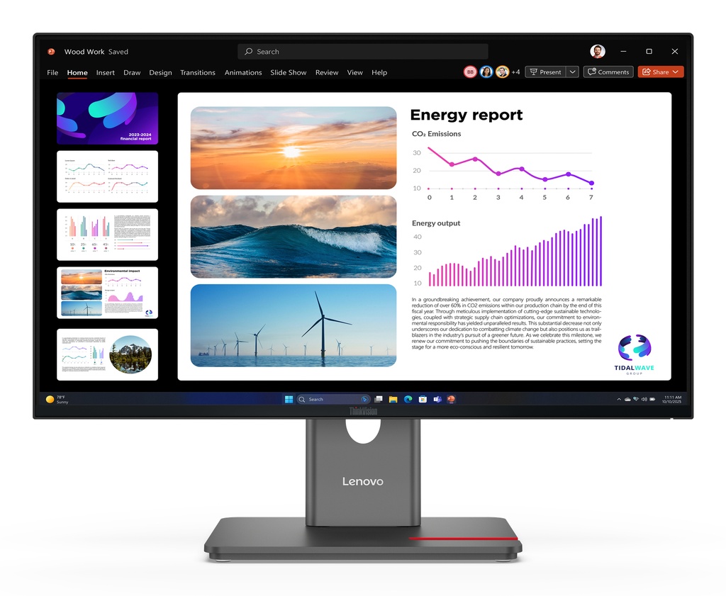 [20667479000] Lenovo ThinkVision P24q-40 LED-Monitor 24 inch Flat Screen 23.8-inch Monitors