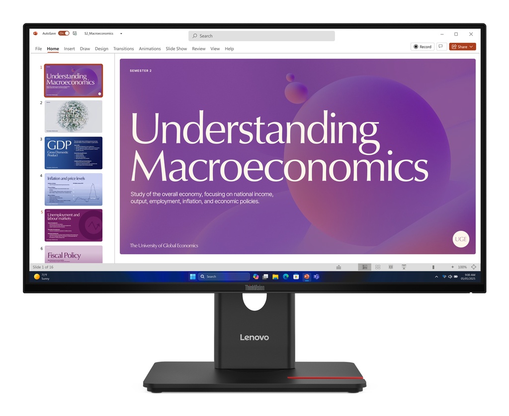 [20667484000] Lenovo ThinkVision T24 60,5 cm/238 inch 23.8-inch/23.8 inch Flat Screen 1,920x1,080 IPS Monitors