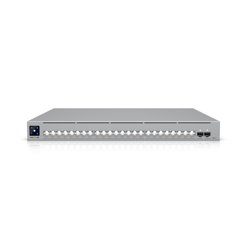 [20703463000] Ubiquiti t UniFi Switch Pro XG 24 PoE 720 W USW Pro XG 24 PoE Switch 460 GBps Network Equipment