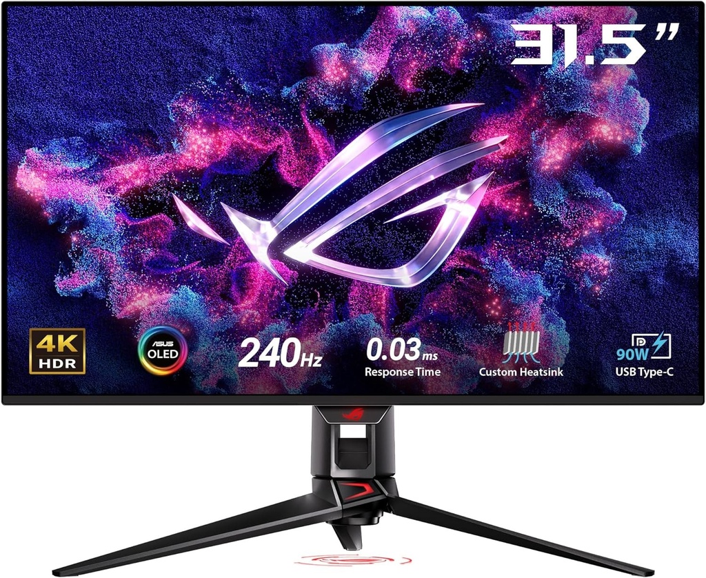 [20773990000] ASUS Rog Swift Oled Pg32Ucdmz Flat Screen 80 cm 32 Inch 31.5-inch Monitors 90LM09T0-B01371