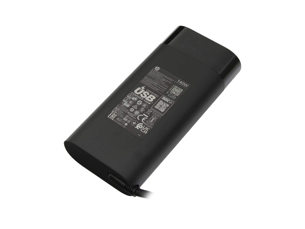 [20774023000] HP USB-C 140W Laptop Charger EMEA-INTL 140 W English Loc-euro Plug Other Accessories B7NM4AA#ABB Laptops