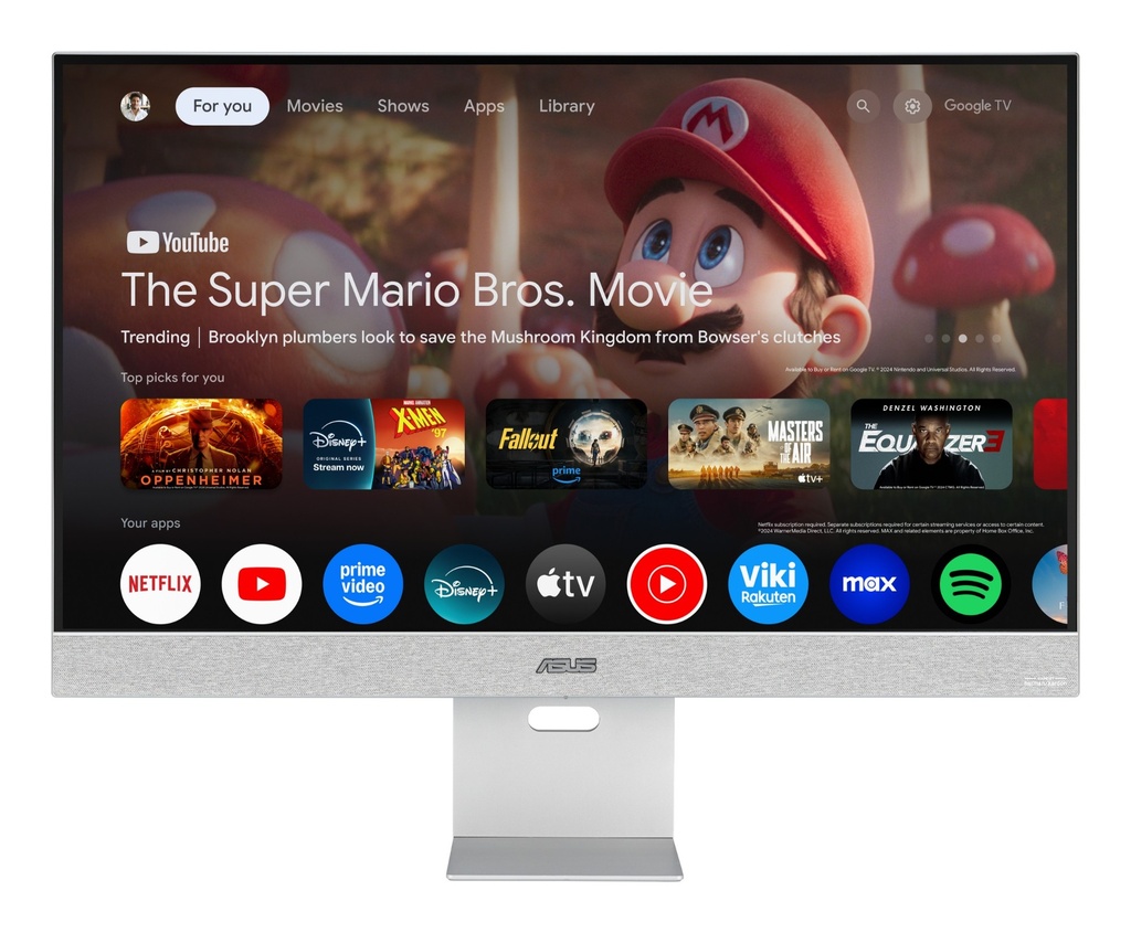 ASUS ZenScreen Smart Ms32Uc LED-Monitor 32 Inch 90LM0AYH-B01O71 Flat Screens