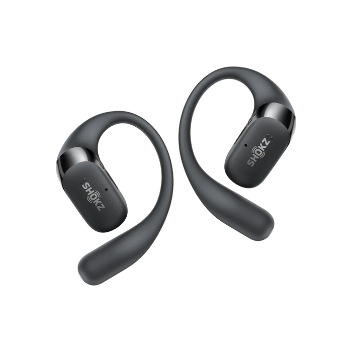 [20789818000] AfterShokz OpenFit 2+ Black T921 ST BK Headphones Noise reduction Audio Equipment