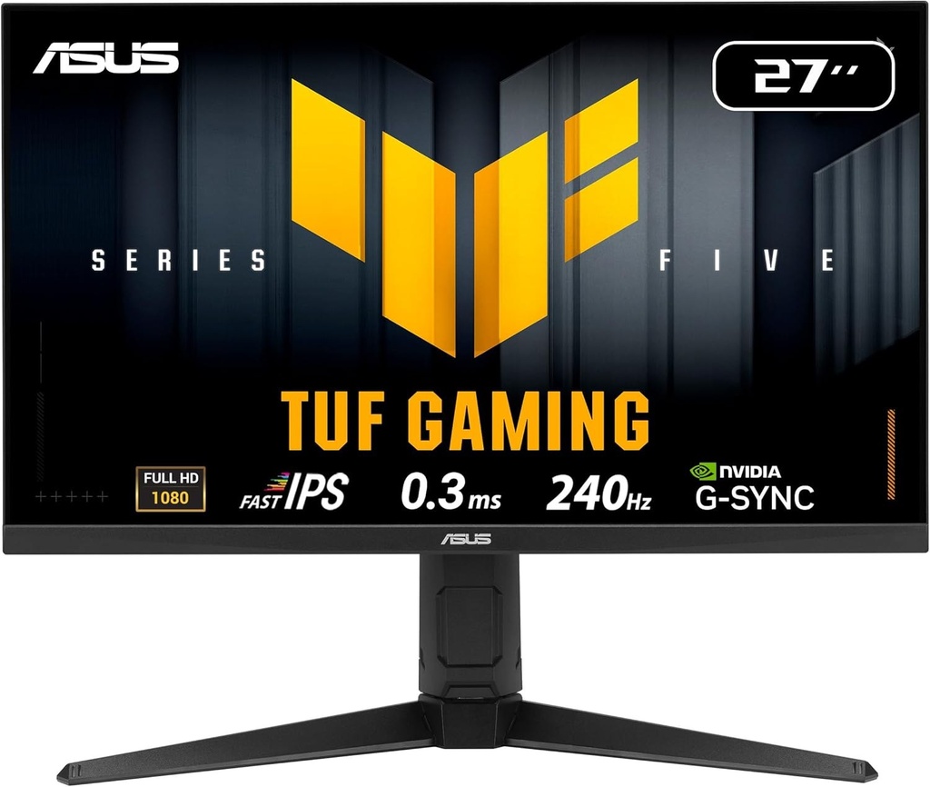 ASUS Tuf Gaming Vg279Qml5A computer monitor 27 inch Flat Screen 27-inch - 28" 1 ms Monitors 90LM0C20-B01171