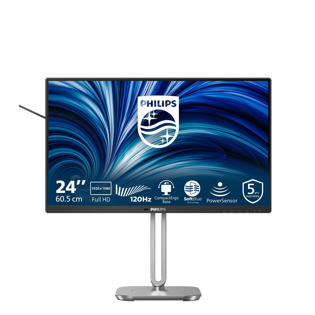 Philips Monitor 24B2N4200 00 24B2N4200/00 Flat Screen 23.8-inch Flat Screens