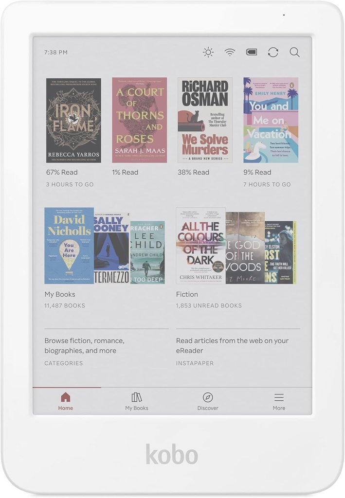 [21032780000] Kobo Clara Colour eBook-Reader Ebook Reader 16 GB MP3 Player