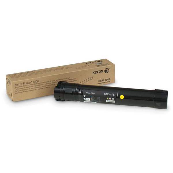 [2110585000] Xerox Toner Phaser 7800 Black Black 106R01569 Original Toner Cartridge Toner Cartridges