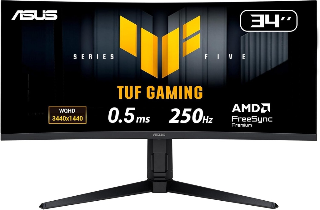 [21220577000] ASUS Tuf Gaming Series 5 Vg34Wqml5A Flat Screen 34 inch 32 1 ms Monitors 90LM0BP1-B01E71