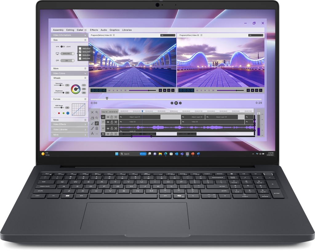 Dell Pro Max 16 MC16250 U7-265H Core Ultra 7 2.2 GHz Inch Laptops FKTMR