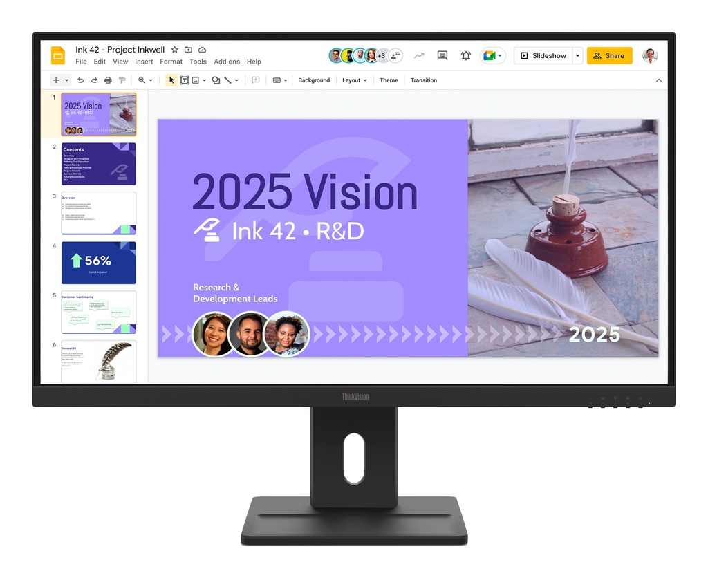 [21294095000] Lenovo ThinkVision E27q-40 27 inch Flat Screen 27-inch Monitors