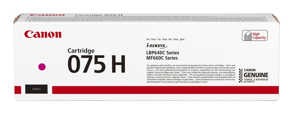 Canon Toner Cartridge 075 H M Original Toner Cartridge Toner Cartridges
