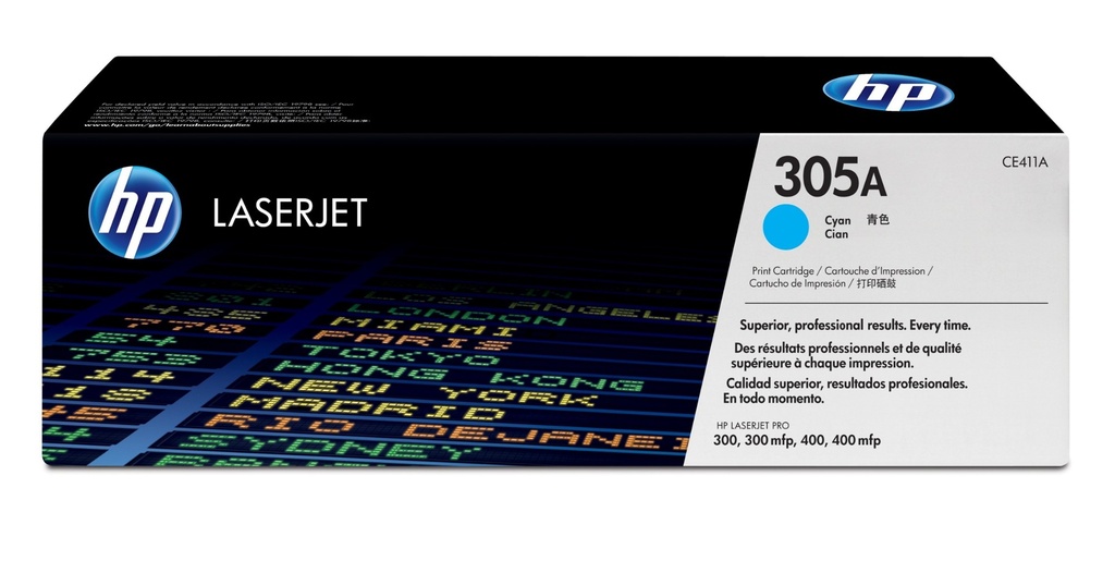 [2139362000] HP Color LaserJet 305 A Toner Cartridge Original cyan 2600 pages Cartridges CE411A