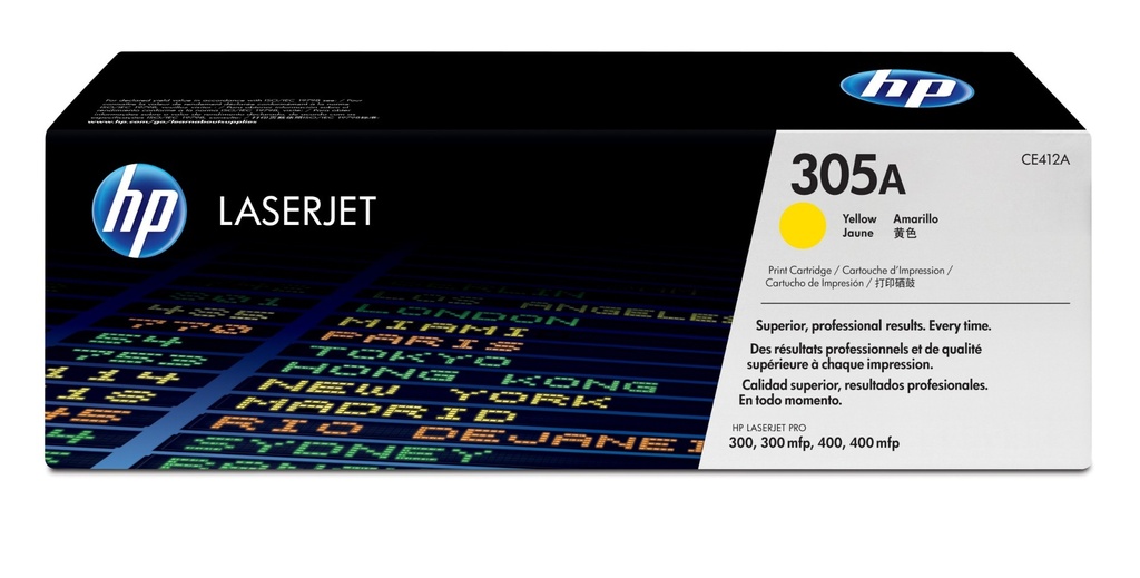 HP 305 A Yellow Original LaserJet Toner Cartridge 2600 pages Cartridges CE412A