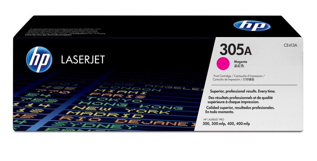 HP Toner CE413A 305 A Magenta Original Toner Cartridge Toner Cartridges