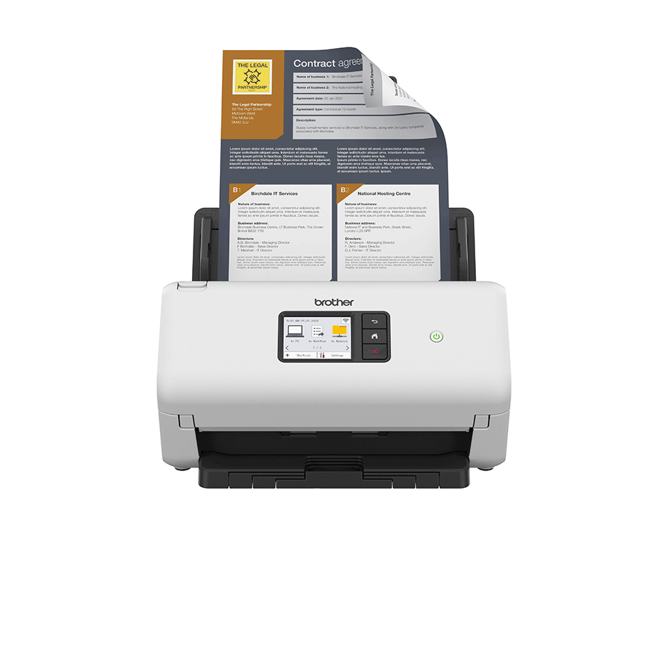 [21460018000] Brother Ads-4550 W document scanner Document A4 Scanners