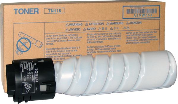 [2280346000] Konica Minolta Toner TN118 A3VW050 Original Toner Cartridge Toner Cartridges