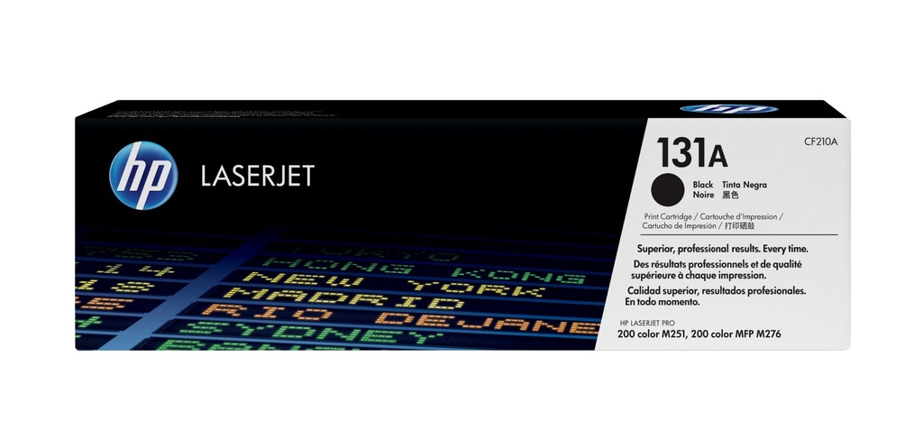 HP 131 A Black Original LaserJet Toner Cartridge 1520 pages Black 1 PC(s Toner Cartridges