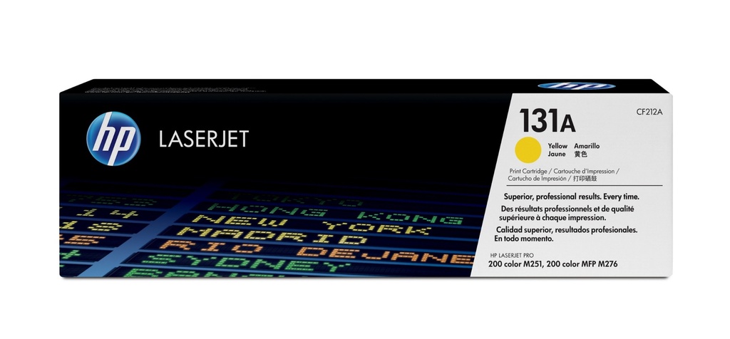 [2305722000] HP 131 A Yellow Original LaserJet Toner Cartridge 1800 pages Cartridges CF212A