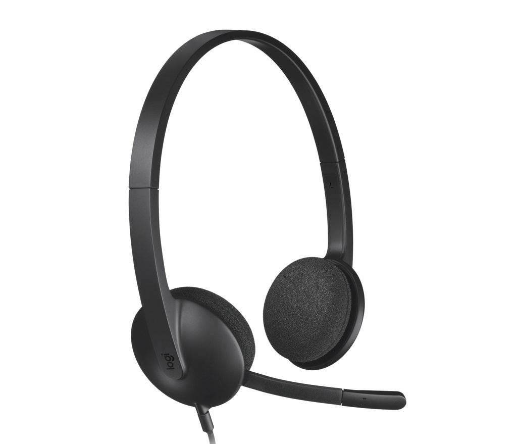 [2306063000] Logitech H340 USB Headset Headset Plug'n'Play Audio Equipment