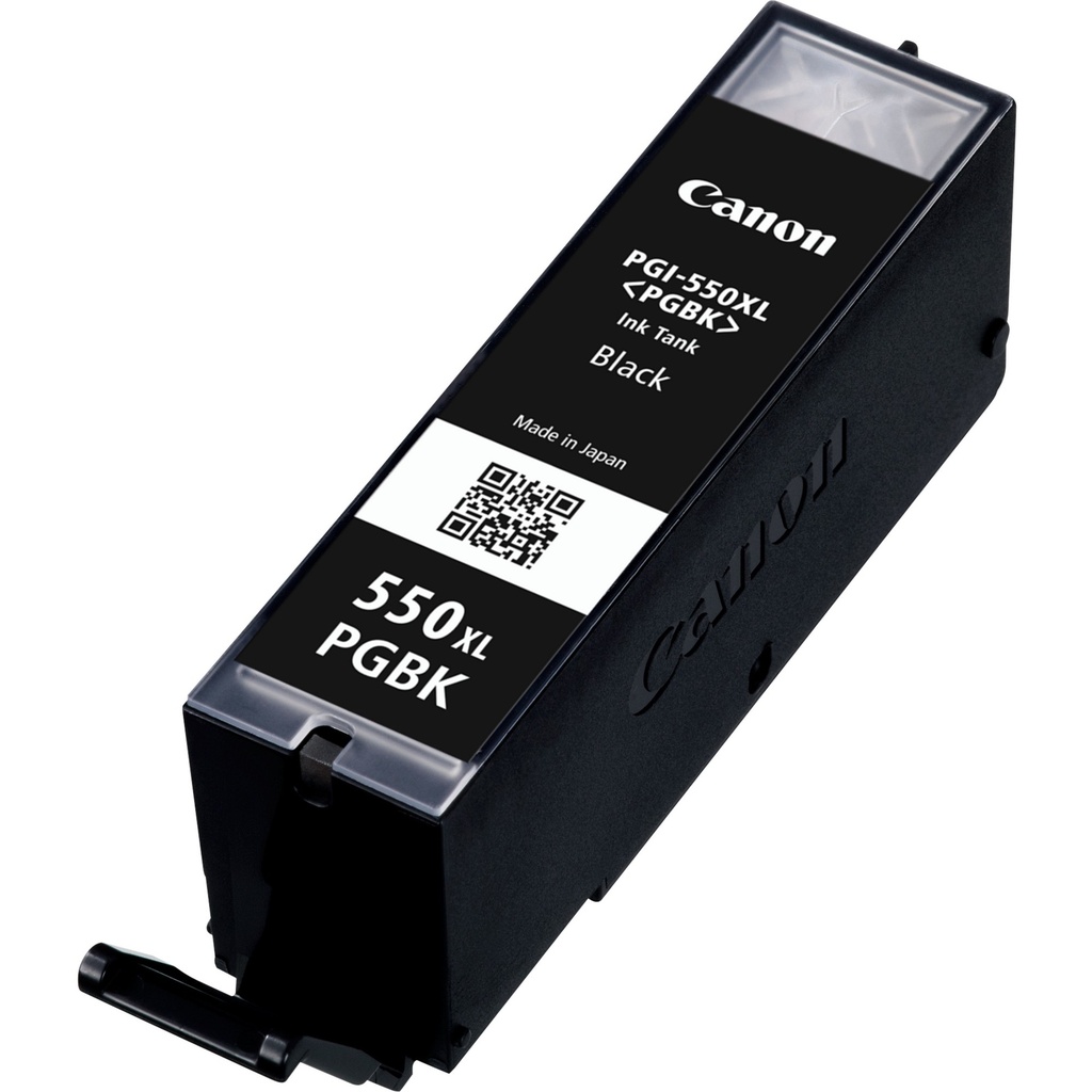 [2371645000] Canon PGI-550PGBK XL High Yield Pigment Black Ink Cartridge (XL) Original Cartridges 6431B001