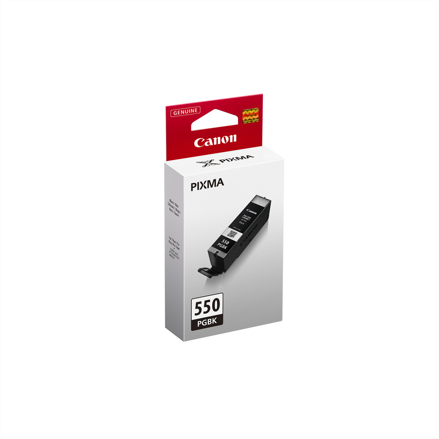 [2371651000] Canon PGI-550PGBK Pigment Black Ink Cartridge Standard Yield Pigment-based Original 6496B001