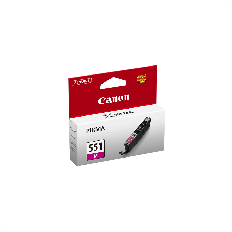 Canon CLI-551 m Magenta Ink Cartridge Standard Yield Dye-based 298 Original Cartridges 6510B001