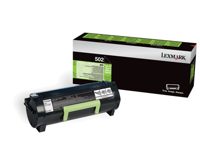Lexmark 502 1500 pages Black 1 PC(s) Original Toner Cartridges 50F2000