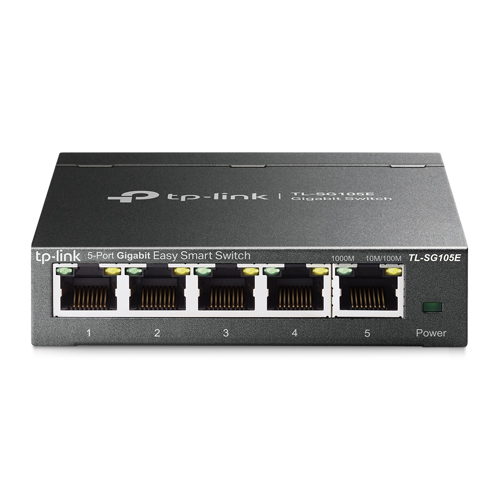 TP-LINK TL-SG105E L2 Gigabit Ethernet (10/100/1000 Network Equipment